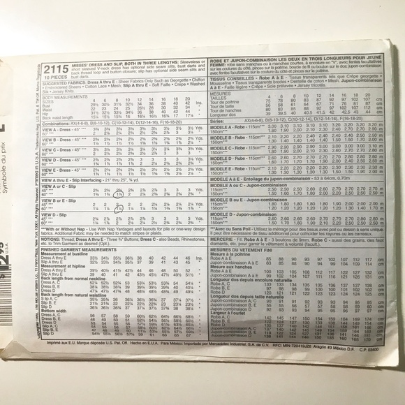 McCall's Dress Patterns - Picture 8 of 10